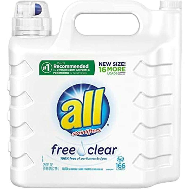 ALL Detergent Free & Clear 250oz