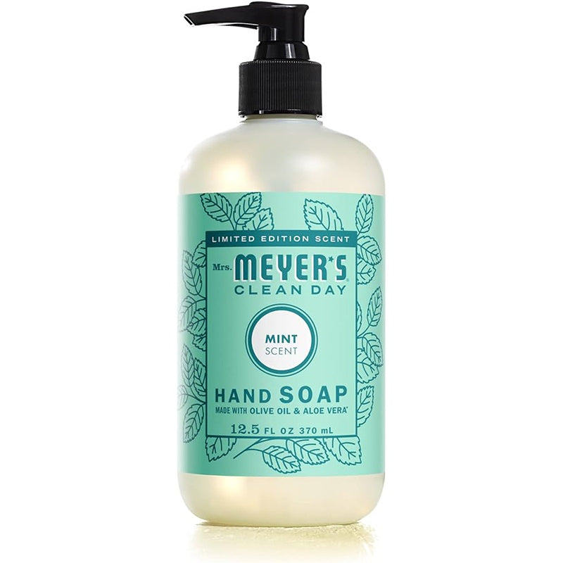 Mrs Meyers Hand Soap Mint 12.5oz