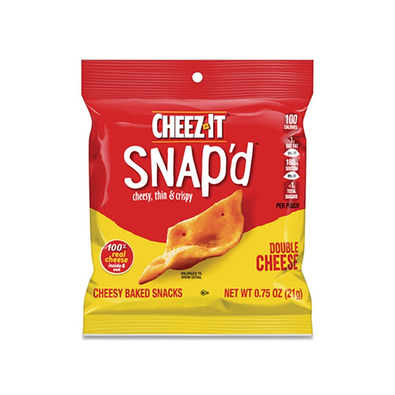 CHEEZ-IT Snap'd Double Cheese Crackers .75oz