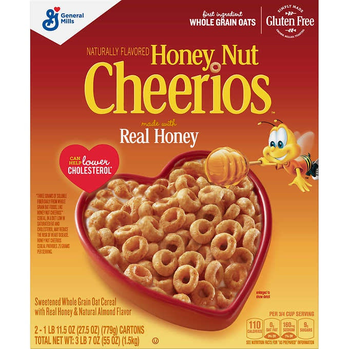 CHEERIOS Honey Nut 27.5oz