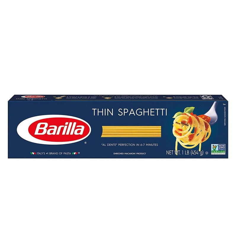 BARILLA Thin Spaghetti 454g