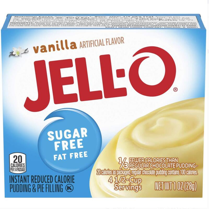 Jell-O Sugar Free Vanilla  Pudding