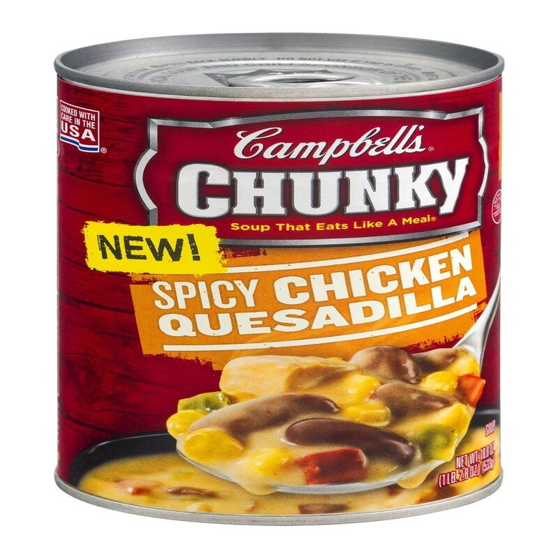 CAMPBELL'S Chunky Soup Spicy Chicken Quesadilla 18.8oz