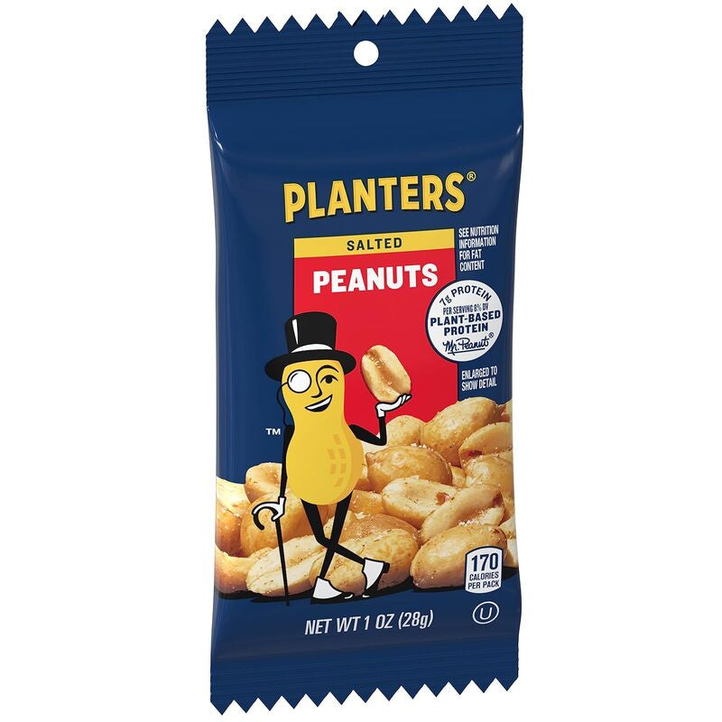 PLANTERS Salted Peanuts 1oz