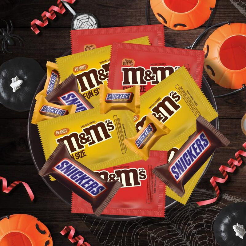 MARS Snickers/M&M's Fun Size Chocolate 10pk