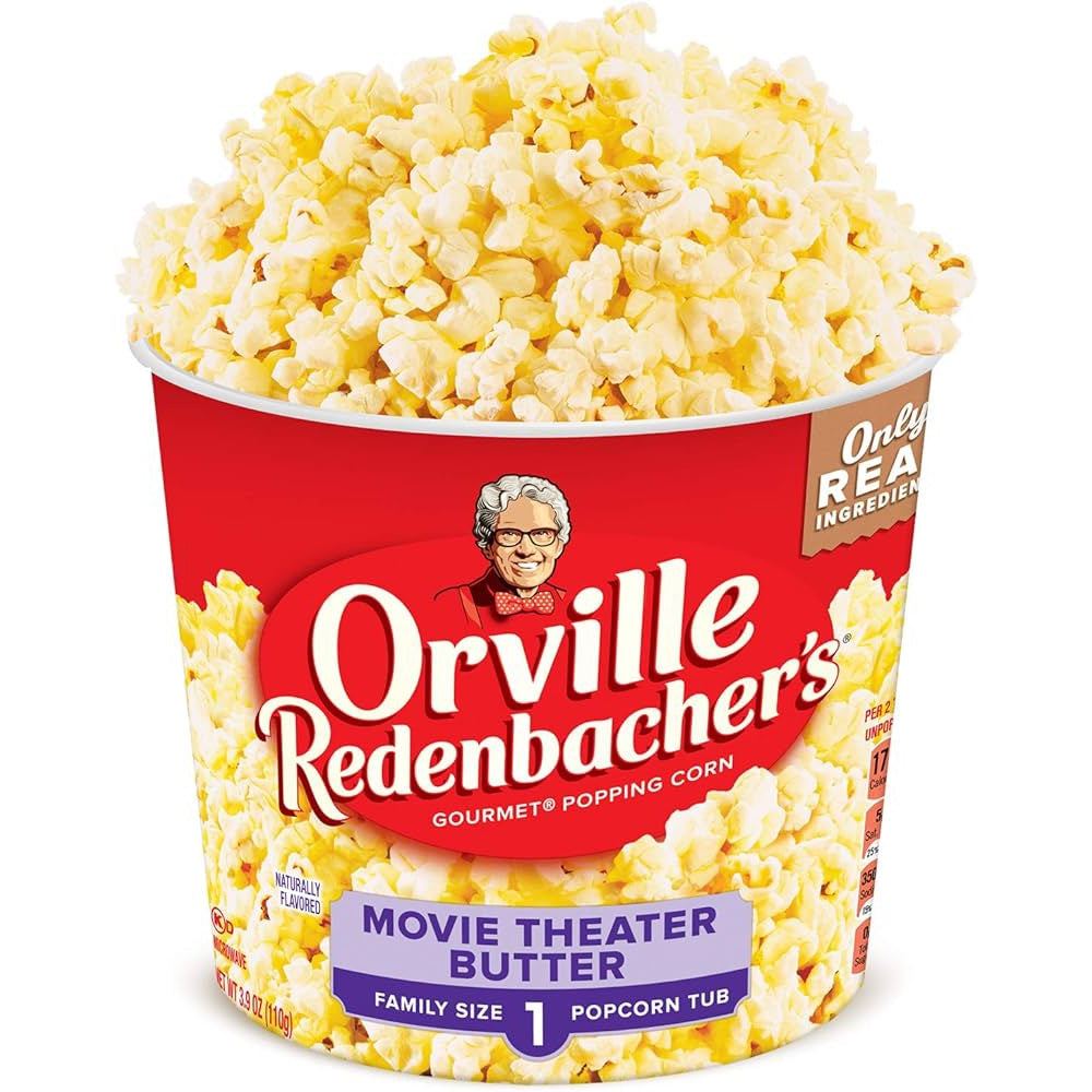 ORVILLE REDENBACHER'S Popcorn Family Size 3.9 oz