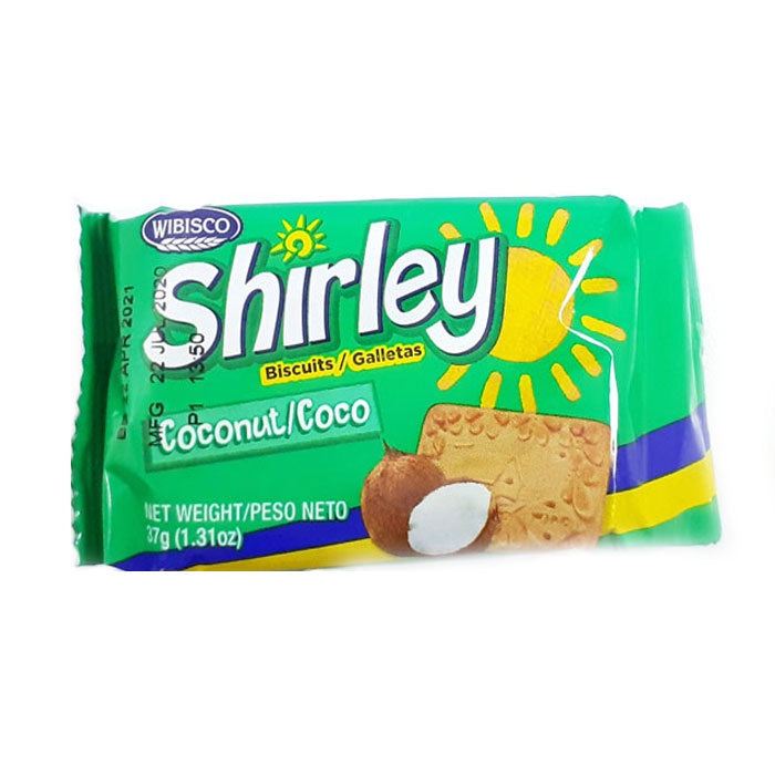 SHIRLEY Biscuits Coconut 37 g