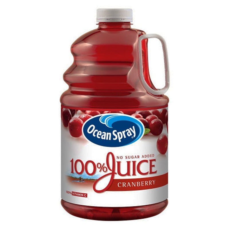 OCEAN SPRAY 100 % Cranberry Juice Cocktail 96 oz
