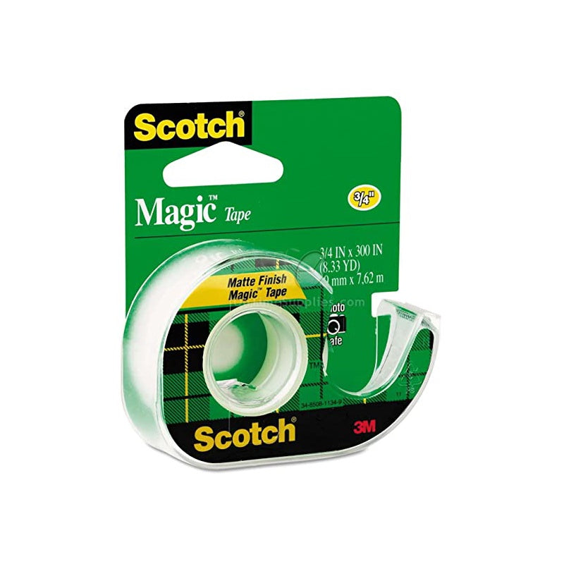 3M SCOTCH Magic Tape 3/4" x 300 yds