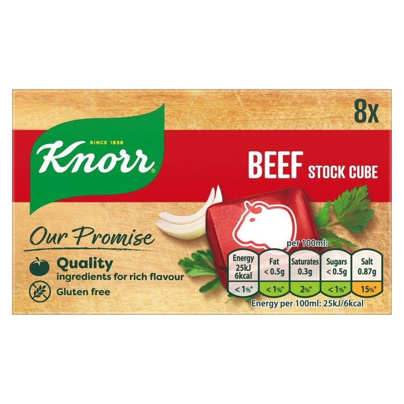 KNORR Stock Beef Cube 80 g