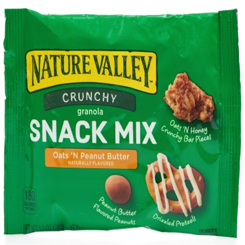 NATURE VALLEY  Crunchy Snack Mix Oats n' Peanut Butter 1.2oz