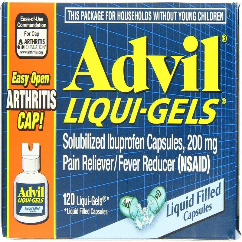 ADVIL Liqui-Gels 120 capsules