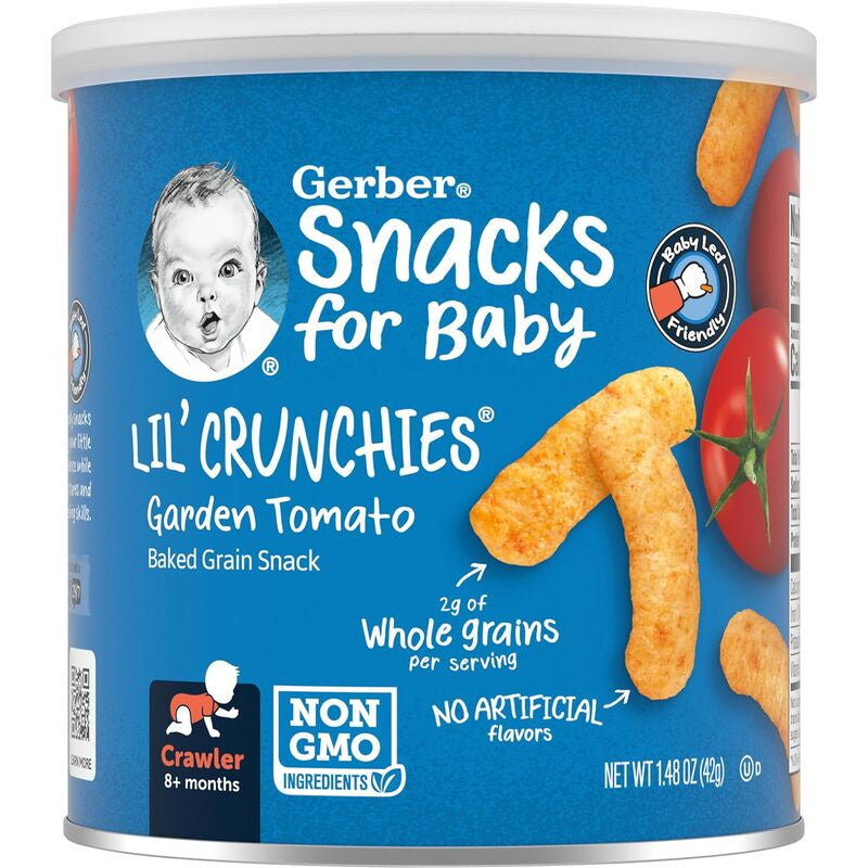 GERBER Lil' Crunchies Garden Tomato1.48oz