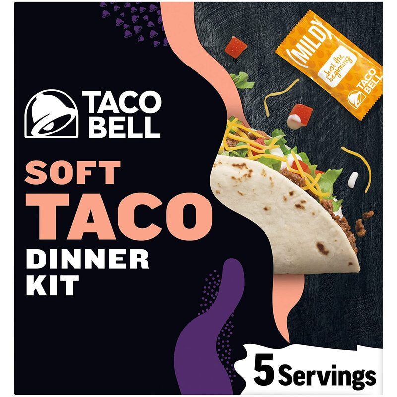 TACO BELL Soft Taco Dinner Kit 14.6 oz