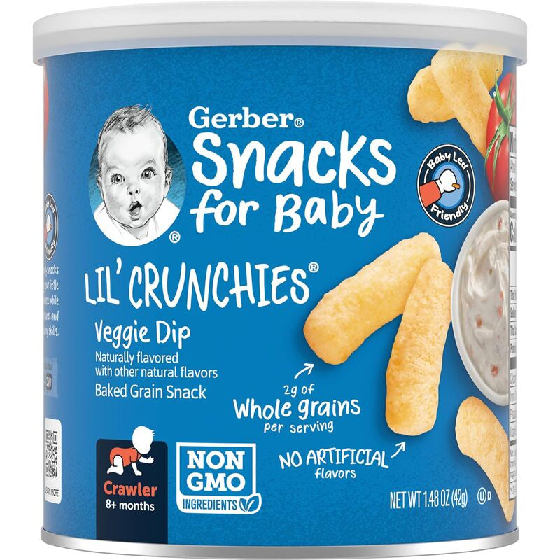 GERBER Lil' Crunchies Veggie Dip 1.48oz