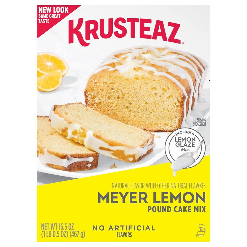 KRUSTEAZ Meyer Lemon Pound Cake Mix 16.5oz