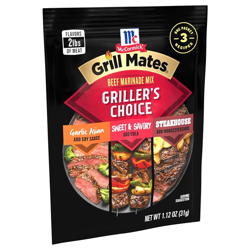 Mc CORMICK Grill Mates Griller's Choice 1.12oz