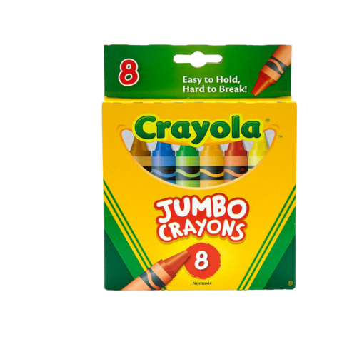 CRAYOLA Jumbo Crayons 8 count
