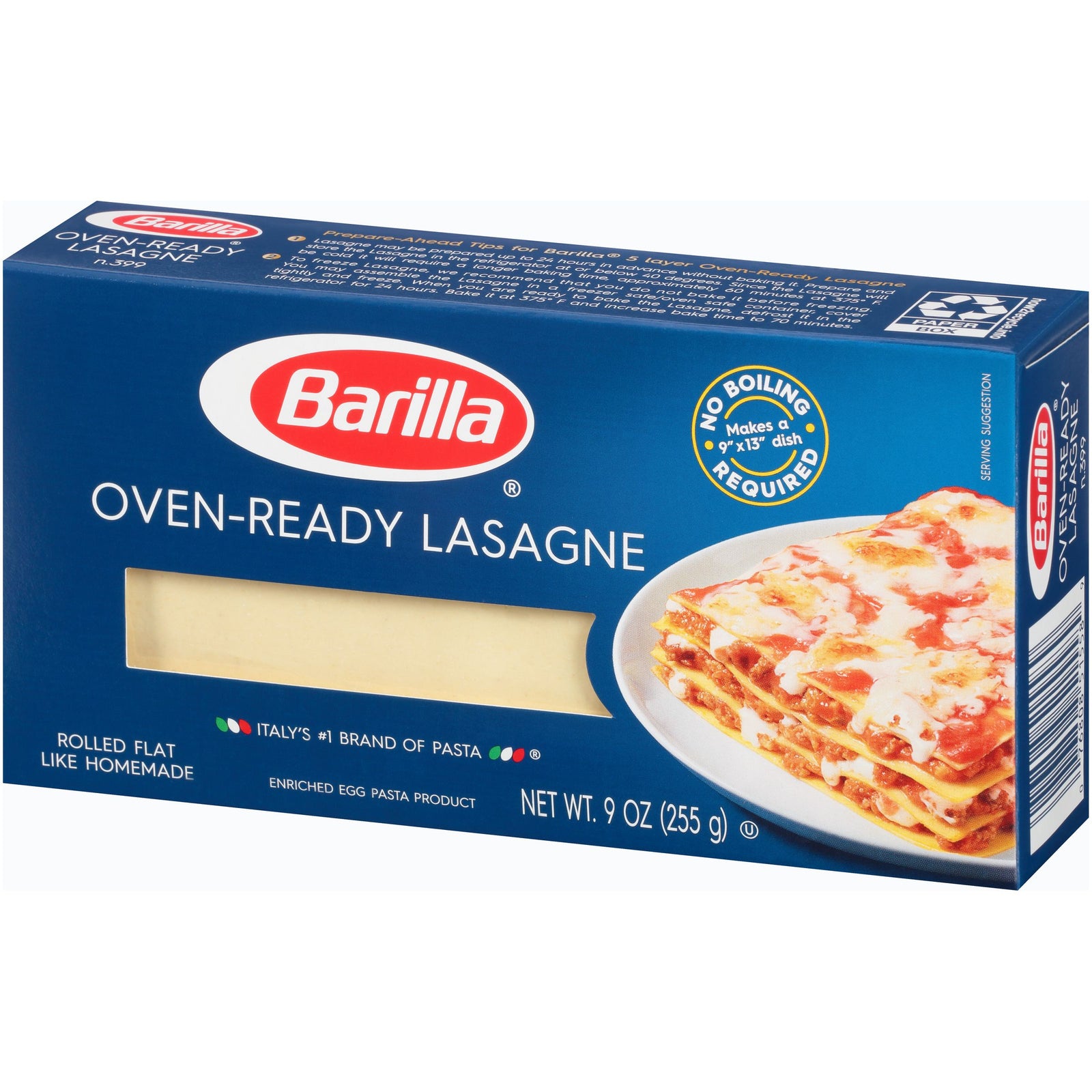 BARILLA Lasagne No Cook 500g