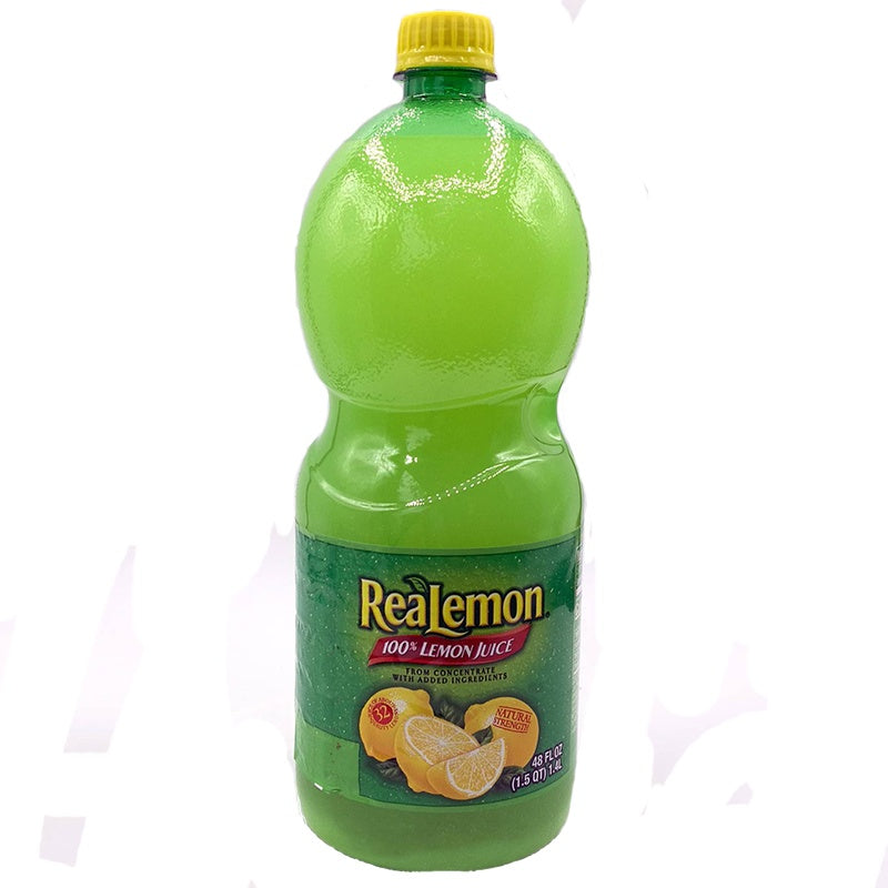 REAL LEMON Lemon Juice 48 oz