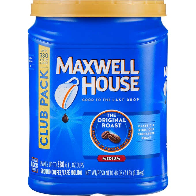 MAXWELL HOUSE Original Ground Coffee 48 oz