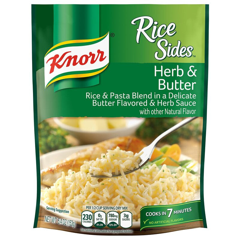 Knorr Rice Sides Herb & Butter 5.4oz