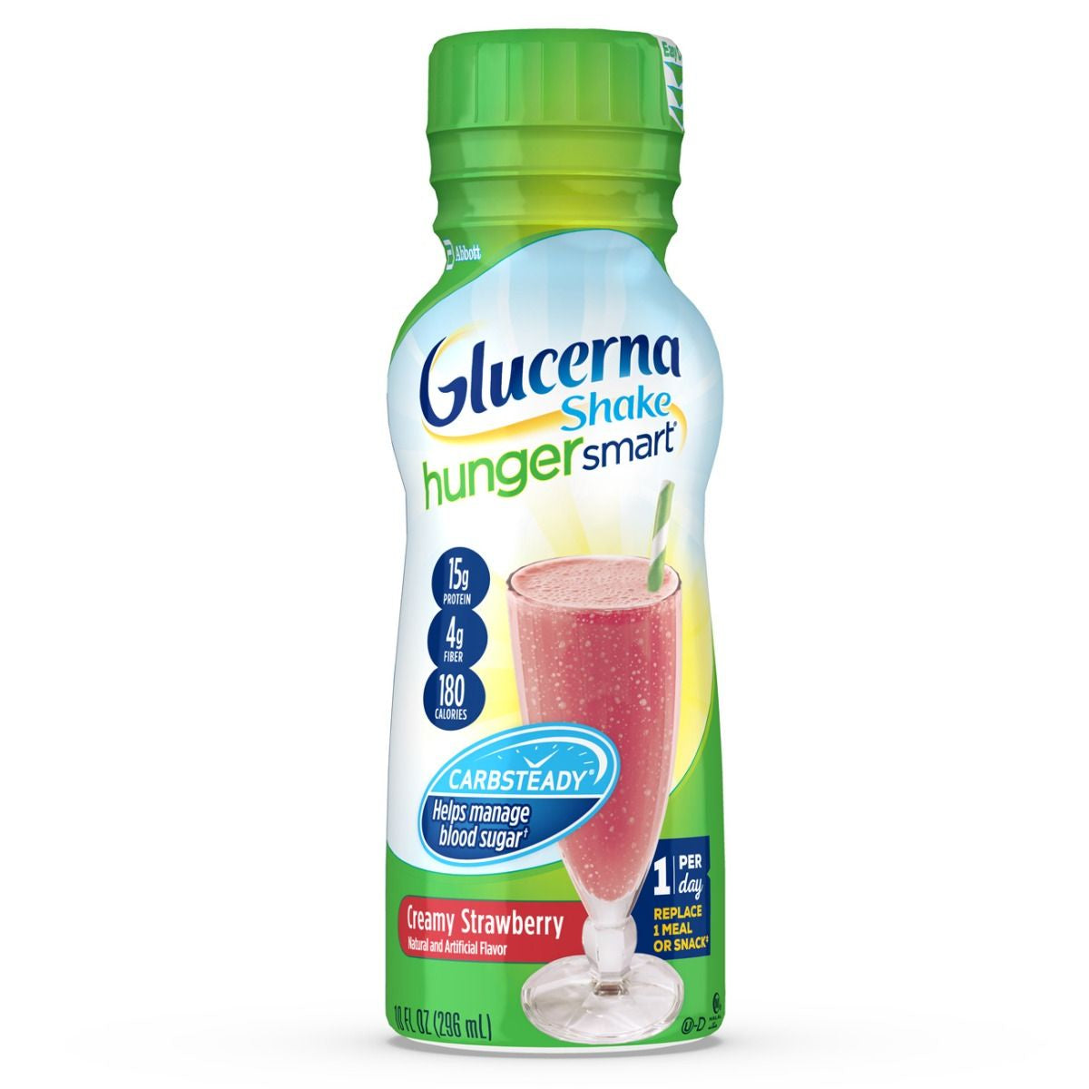 GLUCERNA Shake Creamy Strawberry 8 oz