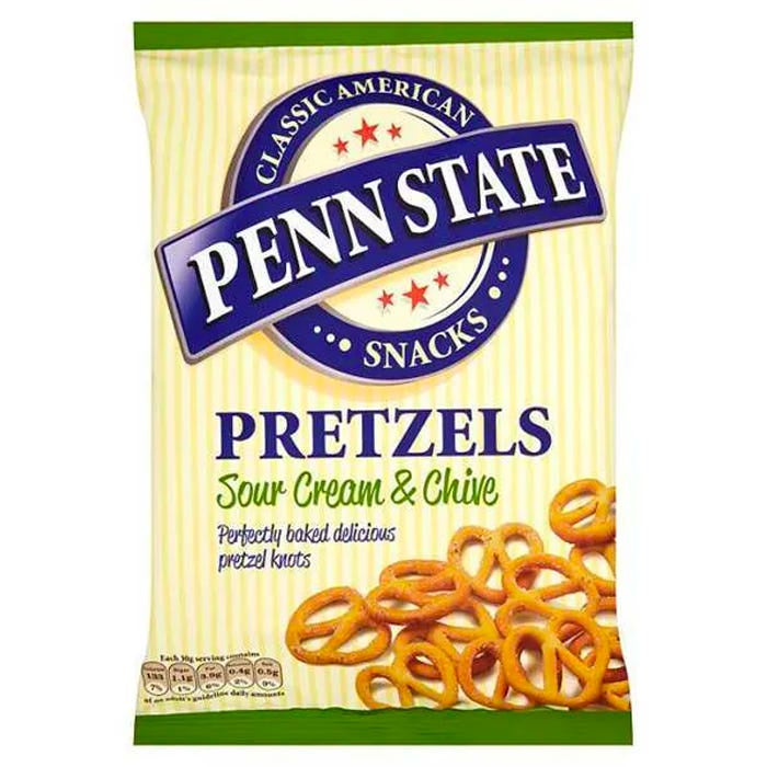 PENN STATE Pretzels Sour Cream & Chive 175g