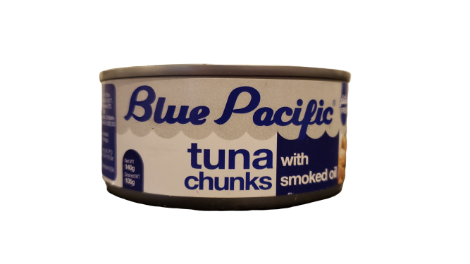 BLUE PACIFIC  Tuna Chunks in Smoked Oil 140 g