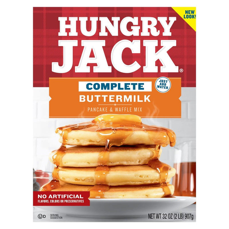 HUNGRY JACK Complete Buttermilk Pancake Mix 32oz