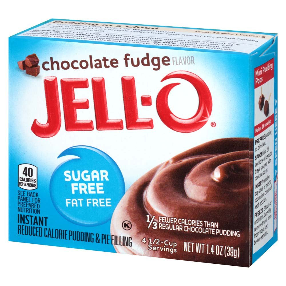 Jell-O Sugar Free Chocolate Pudding 1.4oz
