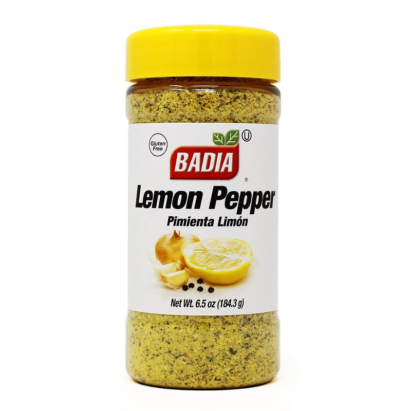 BADIA Lemon Pepper 6.5 oz