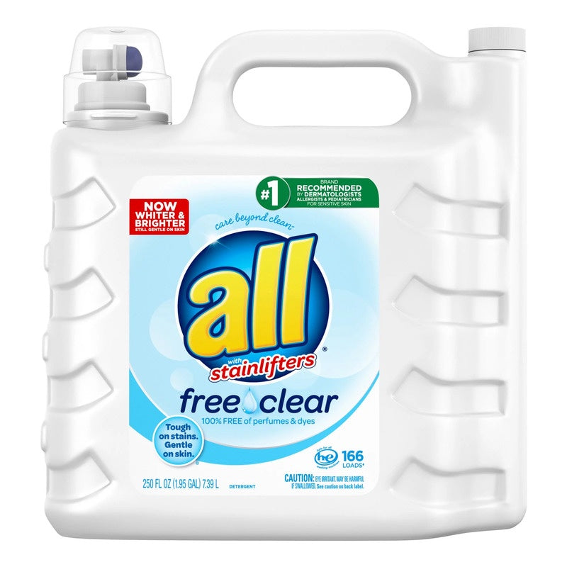 ALL Free & Clear Detergent 250oz