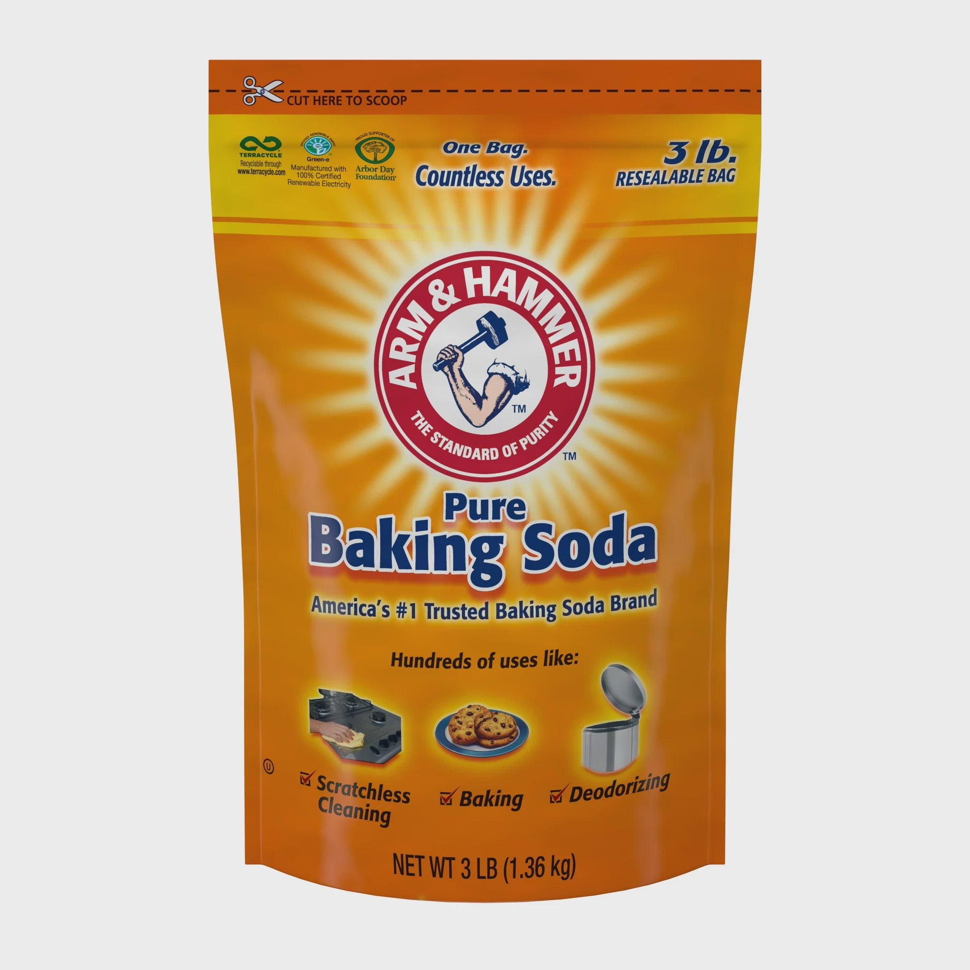 ARM & HAMMER Pure Baking Soda 3 lb