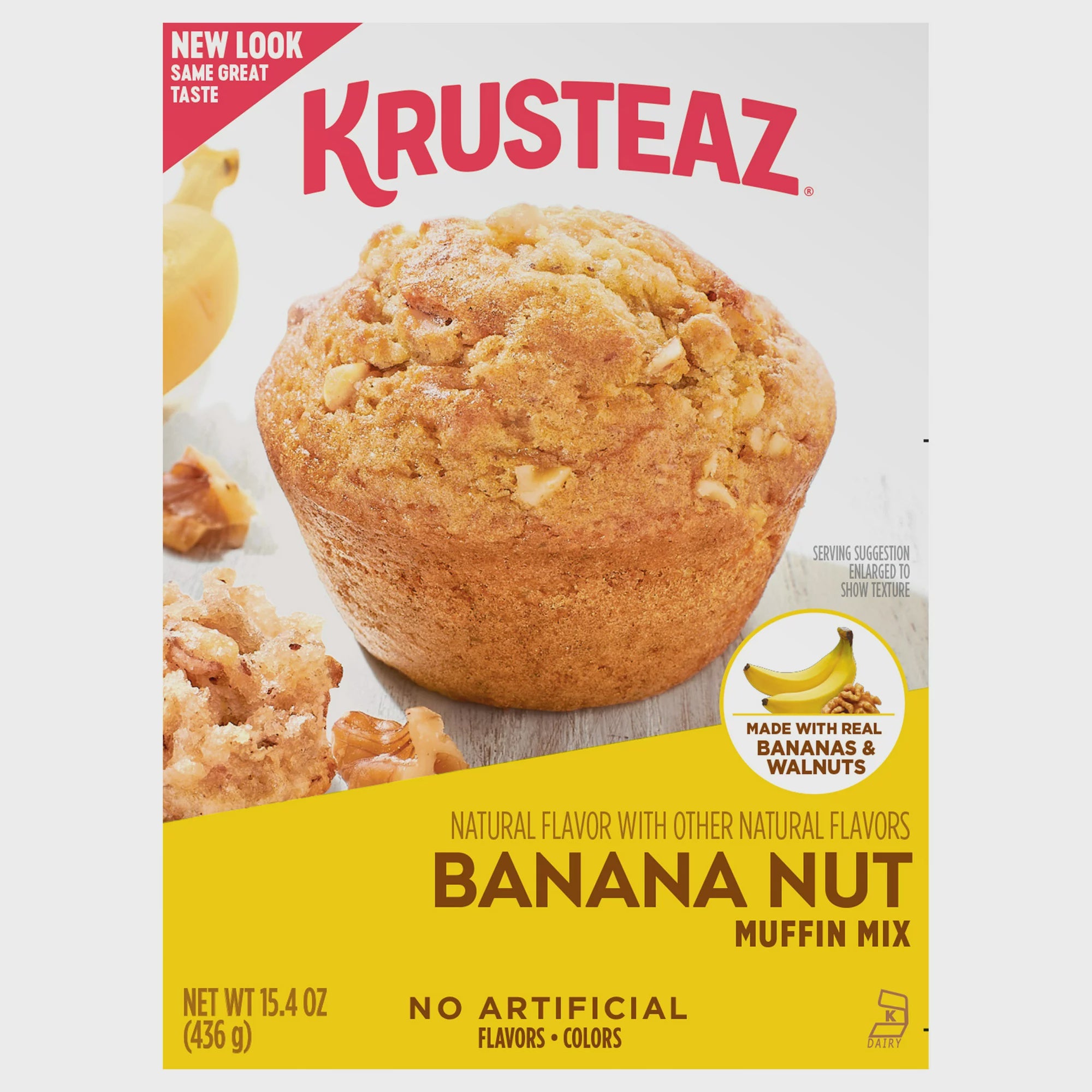 KRUSTEAZ Banana Nut Muffin Mix 15.4oz