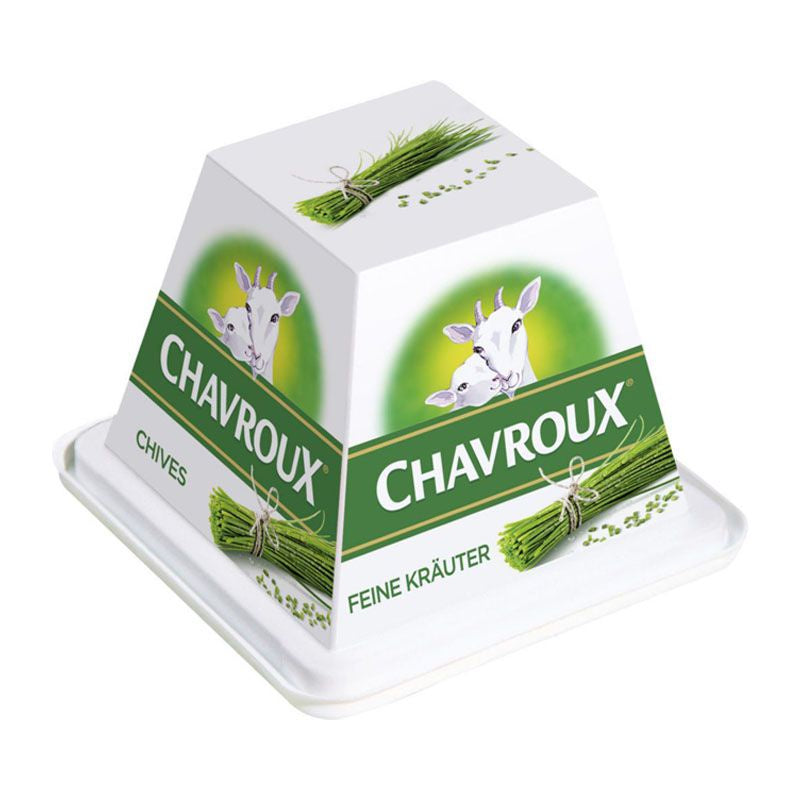 CHAVROUX Goat Cheese with Chives 150g