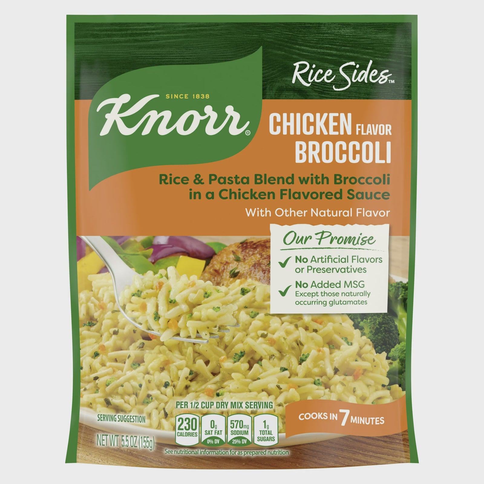 KNORR Rice Sides Chicken Broccoli 5.5oz