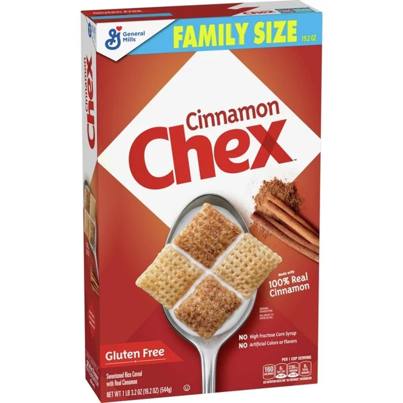 GENERAL MILLS Cinnamon Chex GF 19.2oz