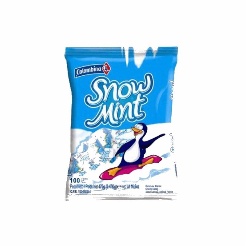 COLOMBINA Snow Mints 100 pc