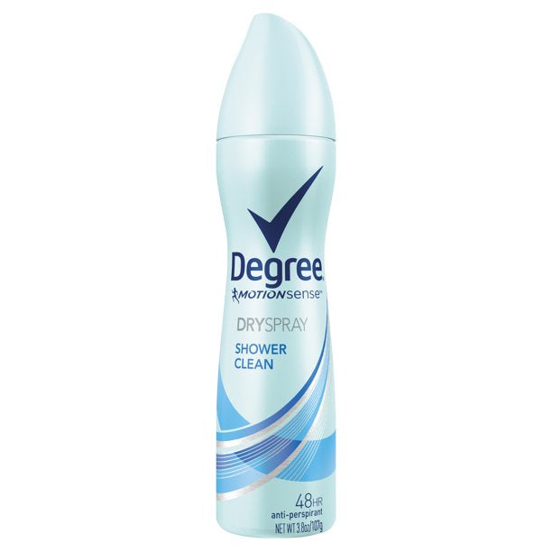 DEGREE Dryspray Shower Clean 3.8oz