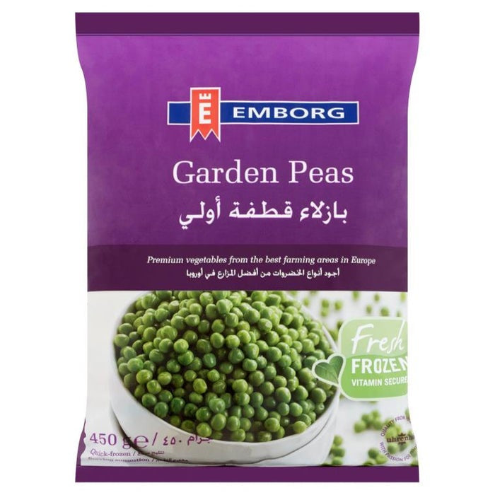 EMBORG Garden Peas 450 g