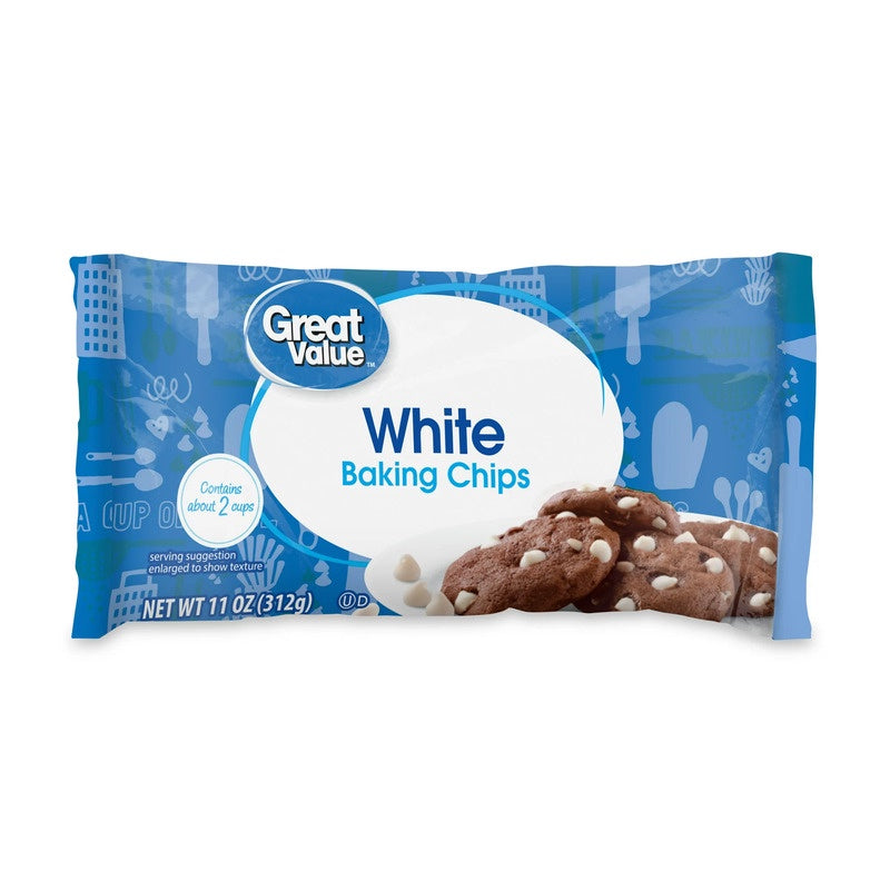GREAT VALUE White Baking Chips 11oz