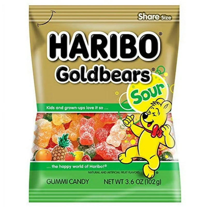 HARIBO Goldbears Sour 3.6oz