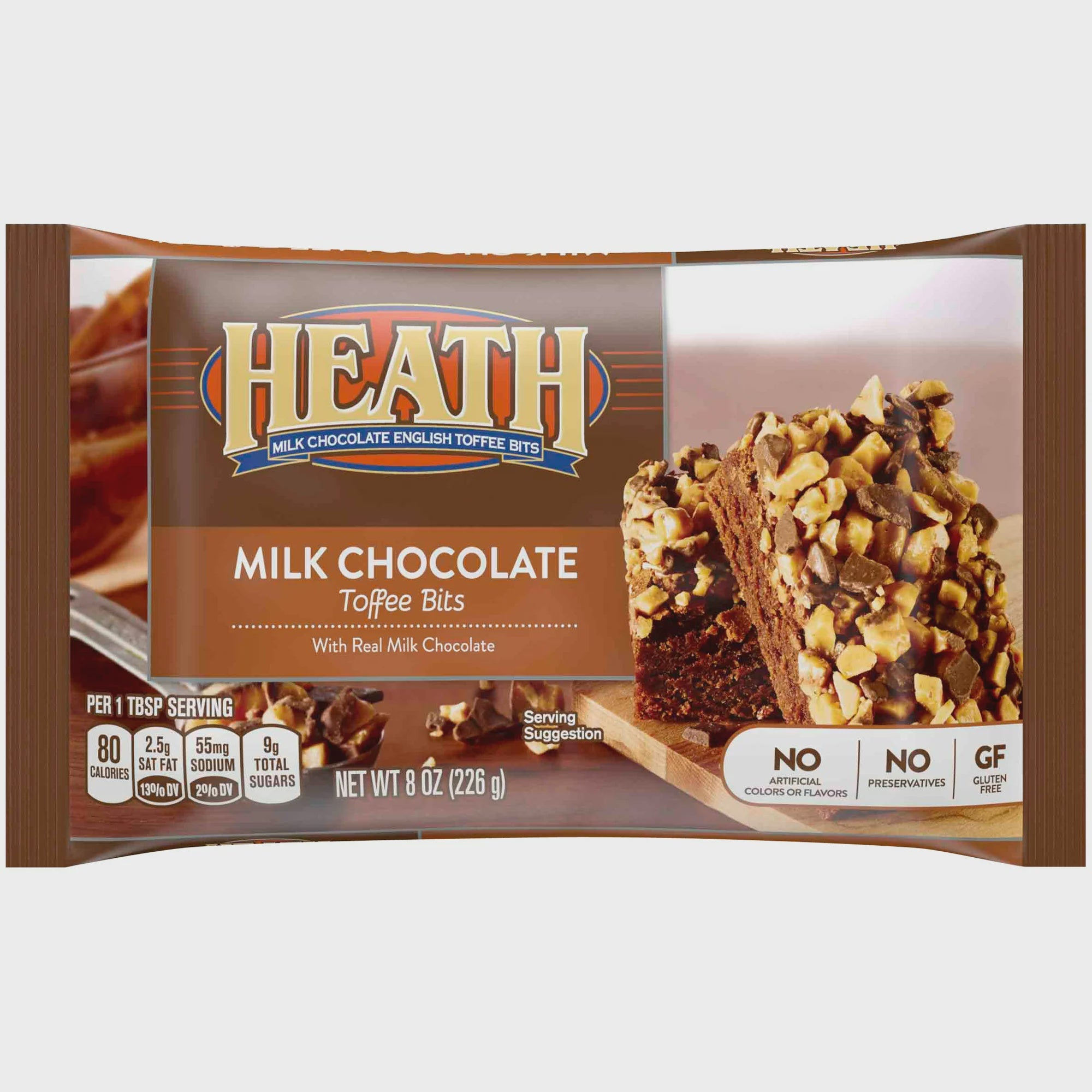 HEATH Milk Chocolate Toffee Bits 8 oz.