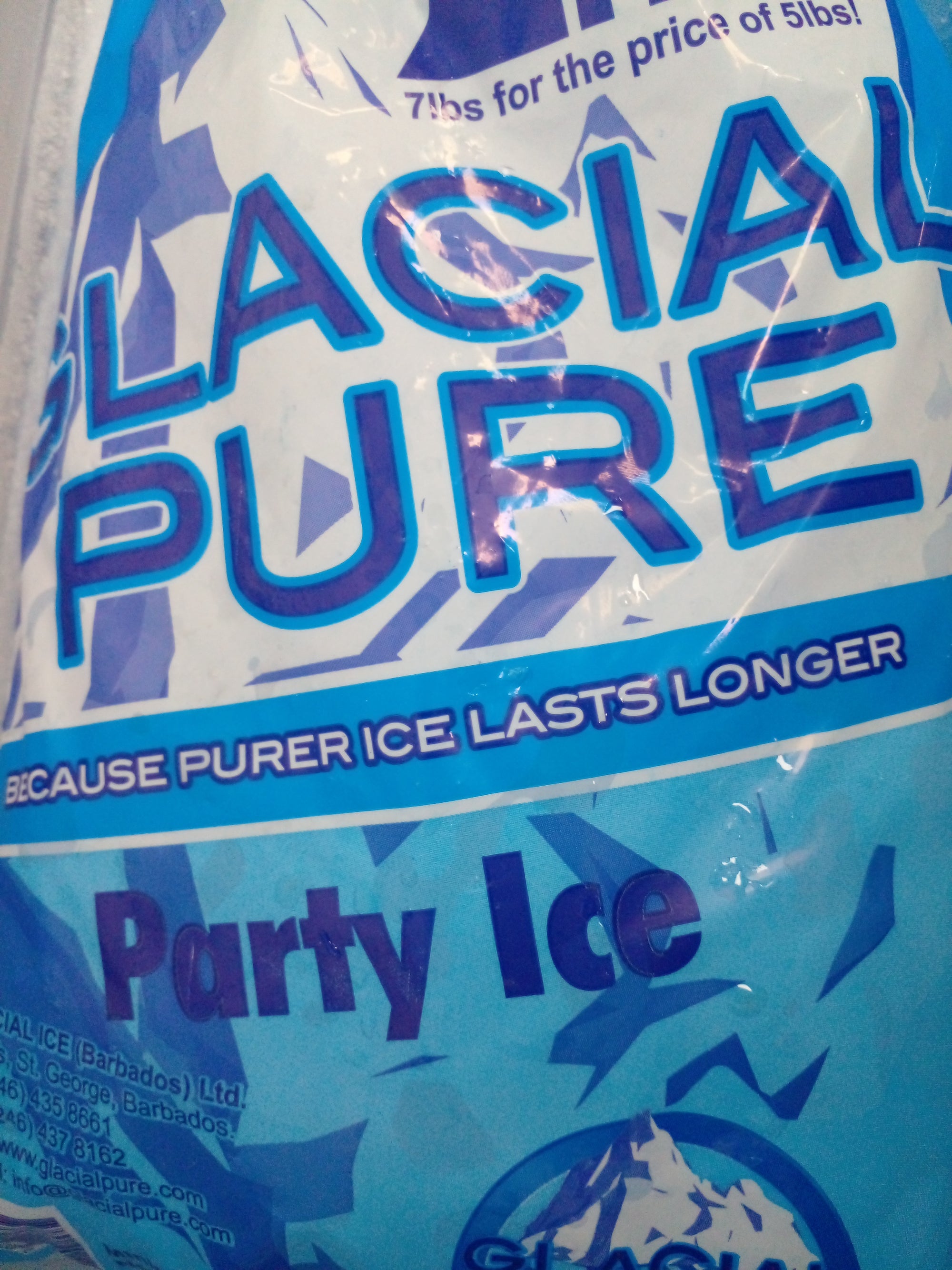 GLACIAL PURE Party Ice 7 lb