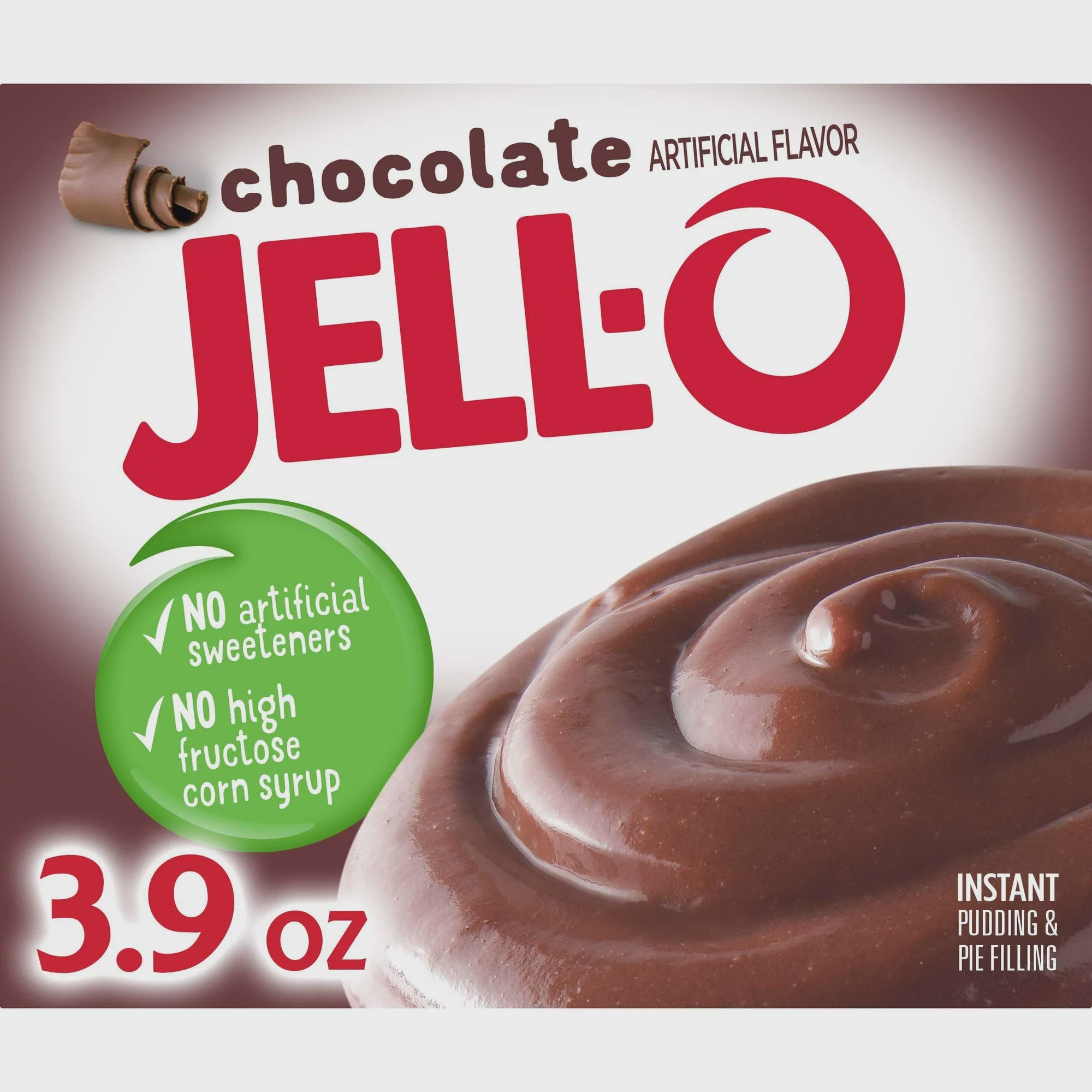 JELL-O Chocolate Instant Pudding Mix 3.9oz