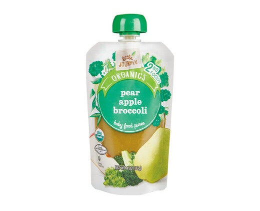 LITTLE JOURNEY Organics Pear Apple Broccoli  4oz
