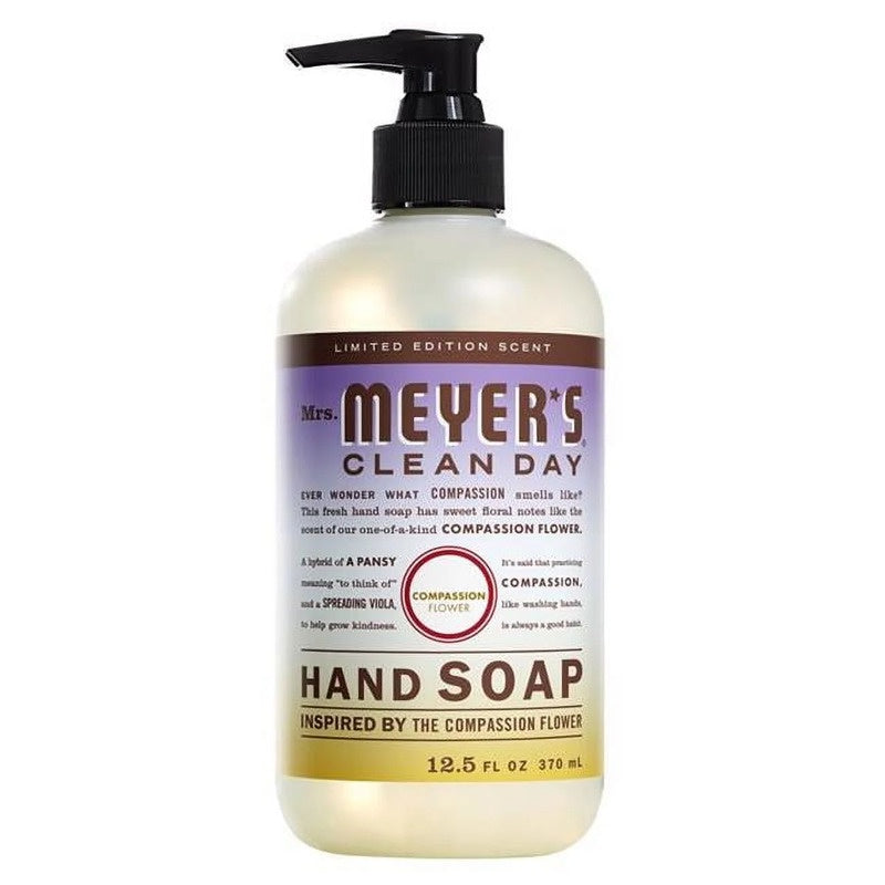 Mrs Meyers Hand Soap Compassion Flower 12.5oz