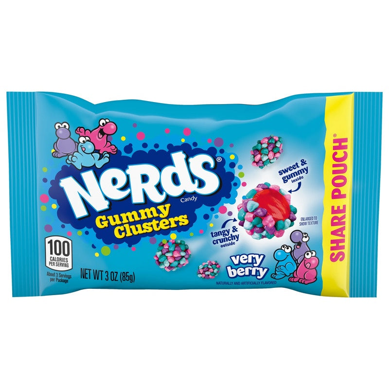 NERDS Gummy Clusters Very Berry 3oz