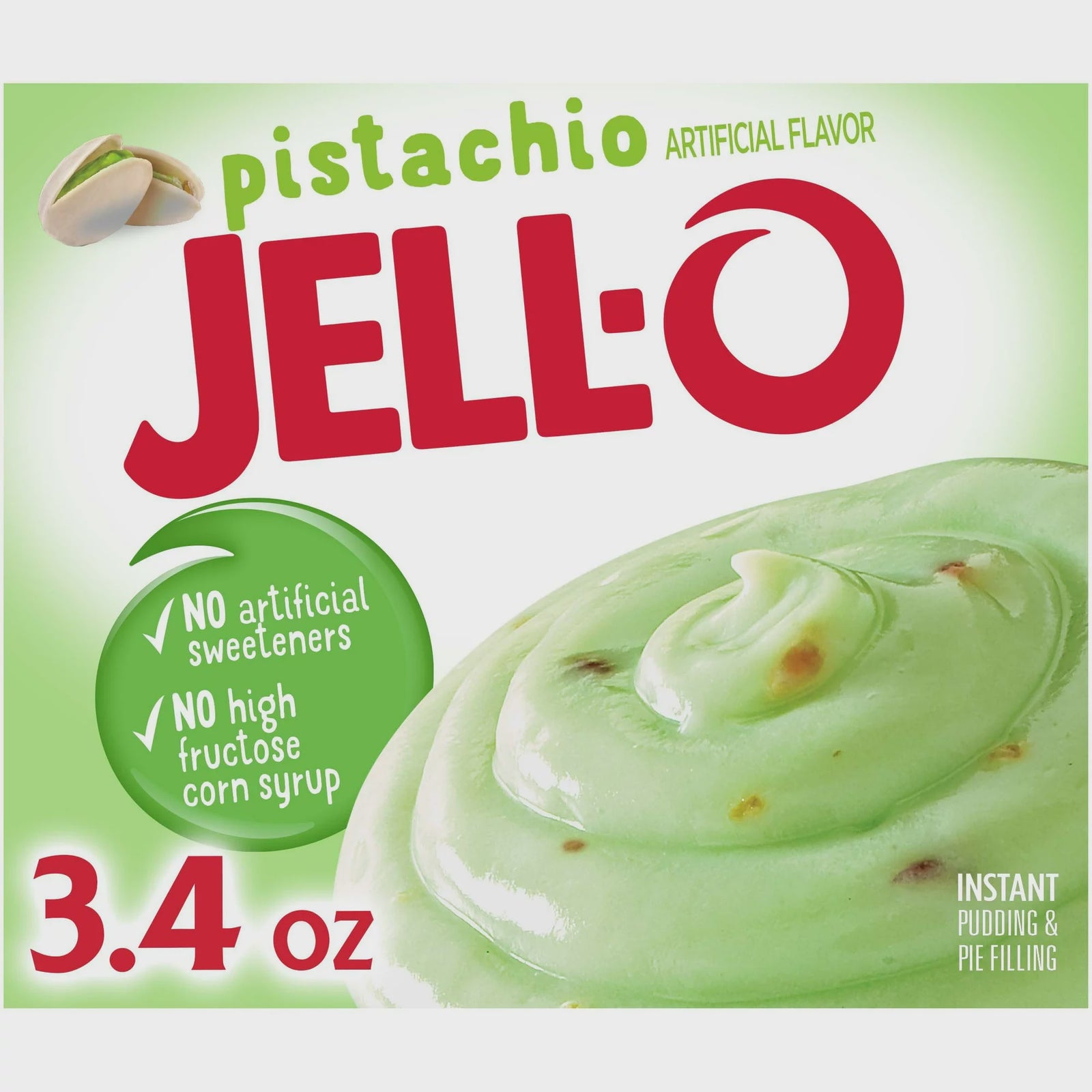 JELL-O Pistachio Pudding Mix 3.4oz